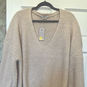 Boden Sweater Neutral Shimmer Sweater